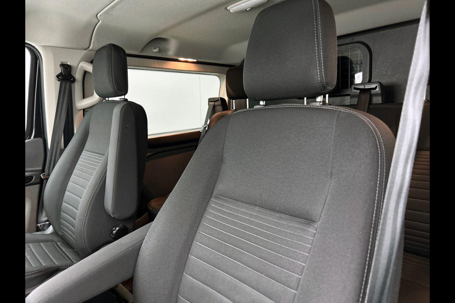 Ford Transit Custom 300 2.0 TDCI L2H1 Limited Dubbele cabine Automaat Navi Airco 2x Schuifdeuren Trekhaak Parkeersensoren Carplay