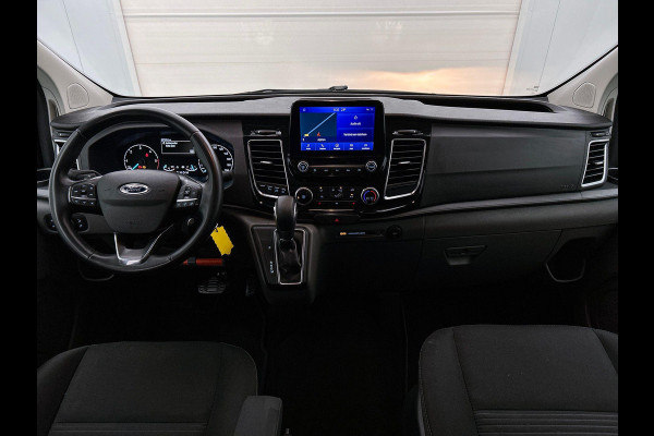 Ford Transit Custom 300 2.0 TDCI L2H1 Limited Dubbele cabine Automaat Navi Airco 2x Schuifdeuren Trekhaak Parkeersensoren Carplay
