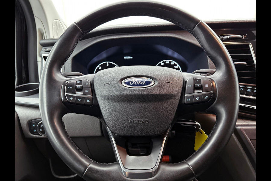 Ford Transit Custom 300 2.0 TDCI L2H1 Limited Dubbele cabine Automaat Navi Airco 2x Schuifdeuren Trekhaak Parkeersensoren Carplay