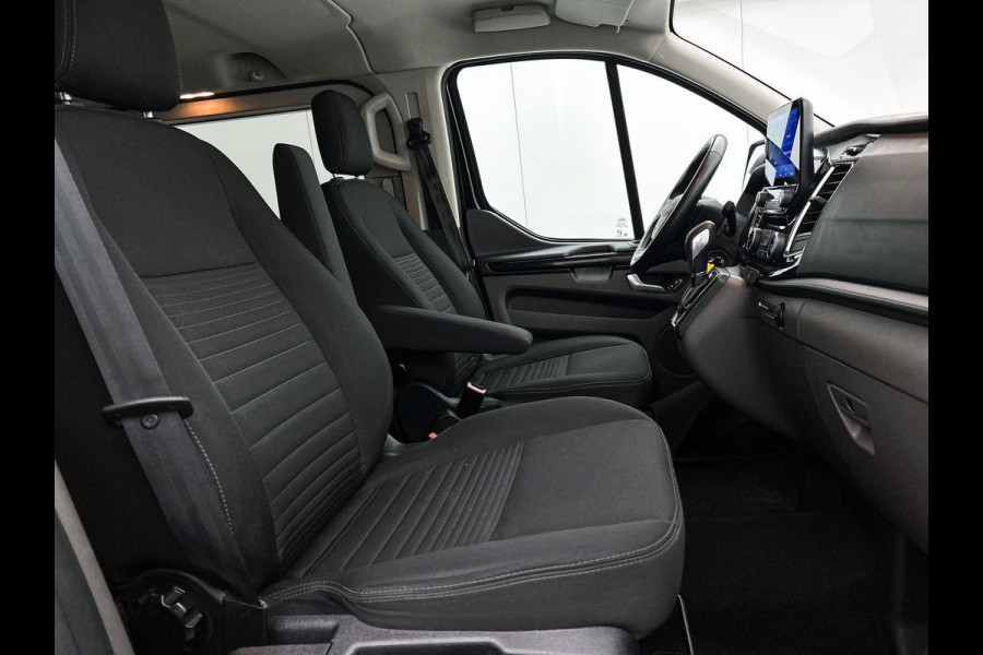 Ford Transit Custom 300 2.0 TDCI L2H1 Limited Dubbele cabine Automaat Navi Airco 2x Schuifdeuren Trekhaak Parkeersensoren Carplay