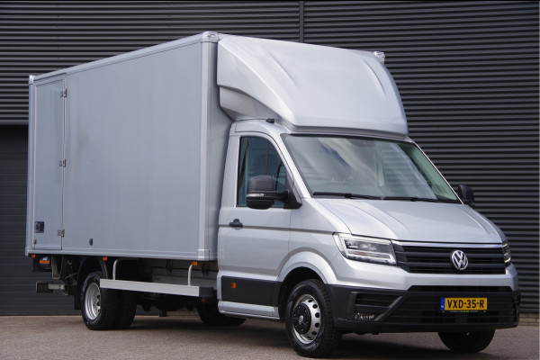 Volkswagen Crafter 50 2.0 TDI N1! DUBBELLUCHT BAKWAGEN, 1000KG LAADKLEP, 164PK AUT. LED, GEVEERDE STOEL, NAVI, CRUISE, AIRCO, VOORRUIT VERWARMING,