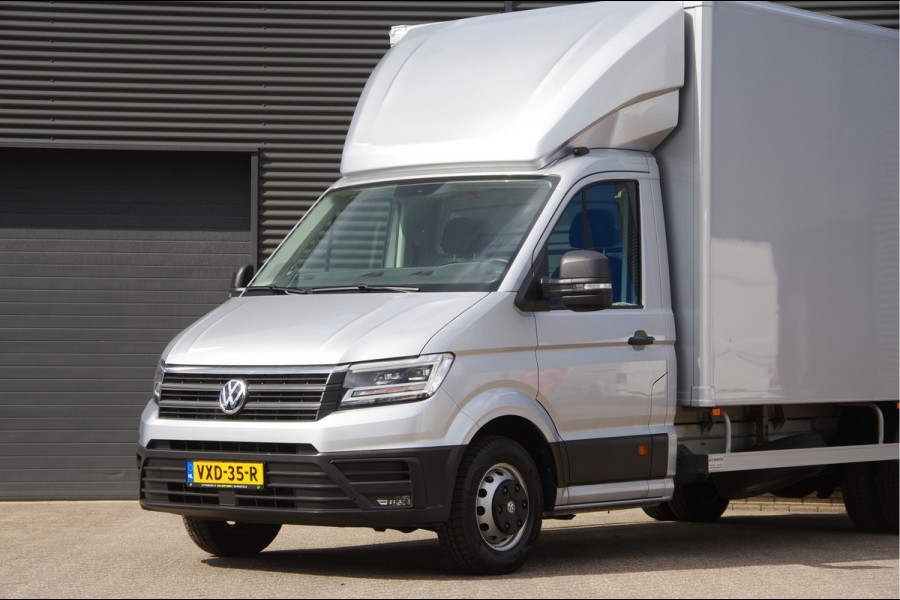Volkswagen Crafter 50 2.0 TDI N1! DUBBELLUCHT BAKWAGEN, 1000KG LAADKLEP, 164PK AUT. LED, GEVEERDE STOEL, NAVI, CRUISE, AIRCO, VOORRUIT VERWARMING,