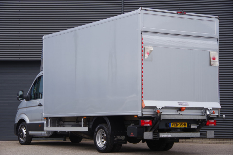 Volkswagen Crafter 50 2.0 TDI N1! DUBBELLUCHT BAKWAGEN, 1000KG LAADKLEP, 164PK AUT. LED, GEVEERDE STOEL, NAVI, CRUISE, AIRCO, VOORRUIT VERWARMING,