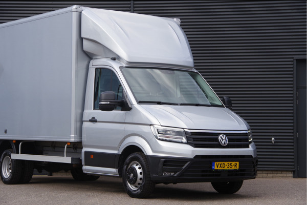 Volkswagen Crafter 50 2.0 TDI N1! DUBBELLUCHT BAKWAGEN, 1000KG LAADKLEP, 164PK AUT. LED, GEVEERDE STOEL, NAVI, CRUISE, AIRCO, VOORRUIT VERWARMING,