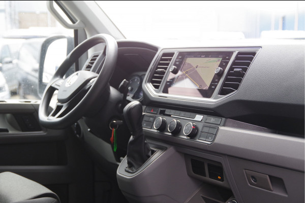 Volkswagen Crafter 50 2.0 TDI N1! DUBBELLUCHT BAKWAGEN, 1000KG LAADKLEP, 164PK AUT. LED, GEVEERDE STOEL, NAVI, CRUISE, AIRCO, VOORRUIT VERWARMING,