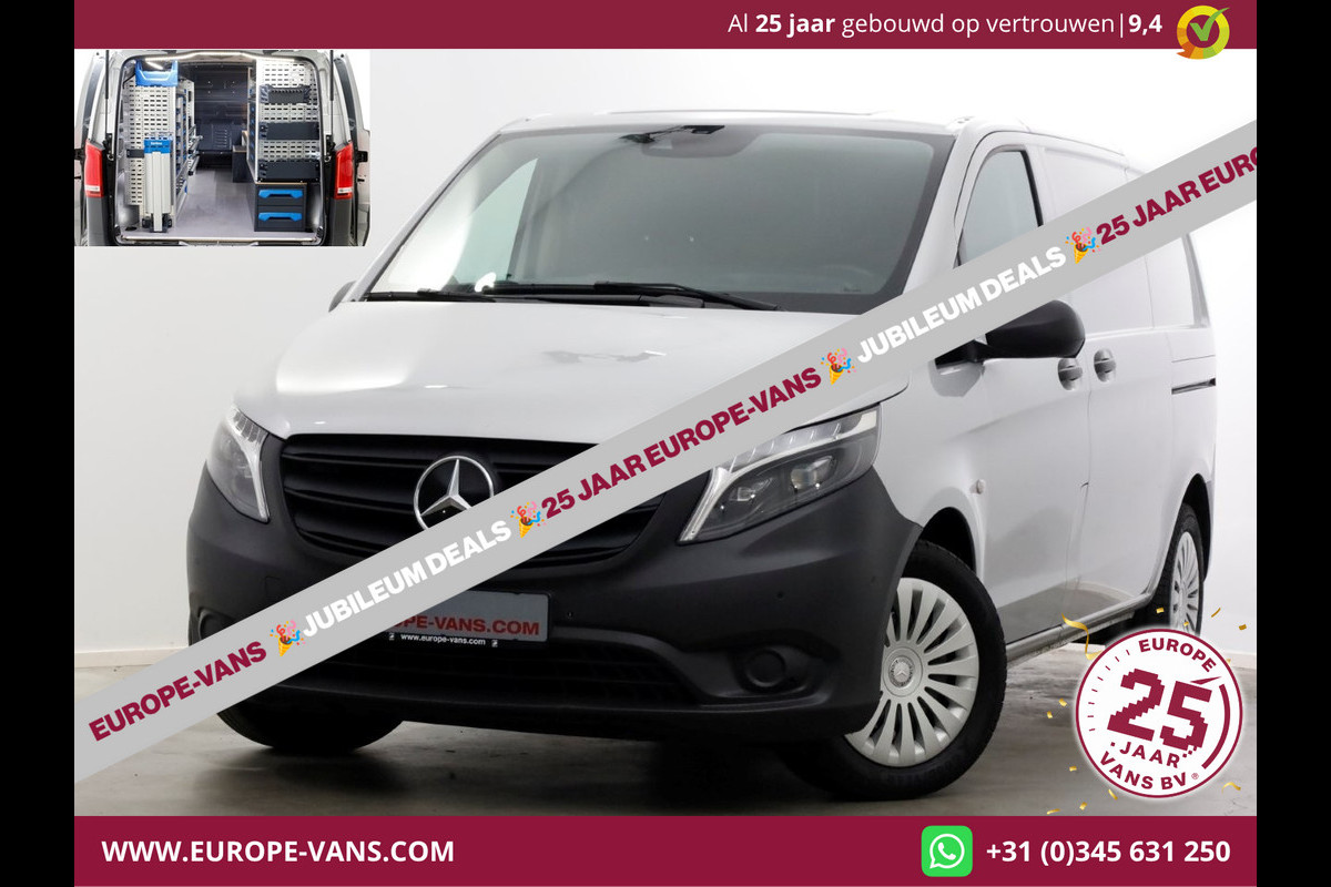 Mercedes-Benz Vito CDI 136pk Compact 9G Automaat 2x Schuifdeur/LED/Camera/Inrichting 01-2023