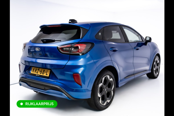 Ford Puma 1.0 EcoBoost Hybrid ST-Line X 155 PK | Panoramadak | Afn. Trekhaak | Bang & Olufsen | Stoel- Stuur & voorruitverw. | Elec. achterklep, Navigatie, App. connect, Draadloze tel. lader, 360 Camera