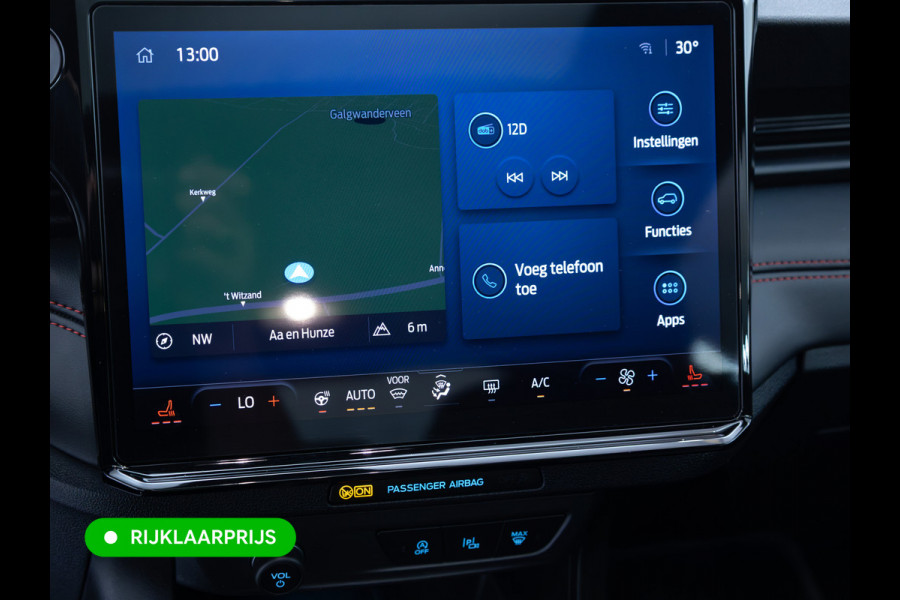Ford Puma 1.0 EcoBoost Hybrid ST-Line X 155 PK | Panoramadak | Afn. Trekhaak | Bang & Olufsen | Stoel- Stuur & voorruitverw. | Elec. achterklep, Navigatie, App. connect, Draadloze tel. lader, 360 Camera