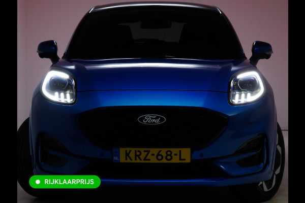 Ford Puma 1.0 EcoBoost Hybrid ST-Line X 155 PK | Panoramadak | Afn. Trekhaak | Bang & Olufsen | Stoel- Stuur & voorruitverw. | Elec. achterklep, Navigatie, App. connect, Draadloze tel. lader, 360 Camera