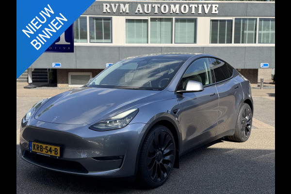 Tesla Model Y Long Range AWD 75 kWh SOH 94%| QUICKSILVER!| TESLA FABRIEKSGARANTIE TOT 04-2028/ 80.000KM | FABRIEKSGARANTIE OP ACCU & AANDRIJFLIJN TOT 2032 OF 192.000 KM | BTW VERREKENBAAR