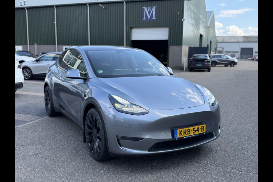 Tesla Model Y Long Range AWD 75 kWh SOH 94%| QUICKSILVER!| TESLA FABRIEKSGARANTIE TOT 04-2028/ 80.000KM | FABRIEKSGARANTIE OP ACCU & AANDRIJFLIJN TOT 2032 OF 192.000 KM | BTW VERREKENBAAR