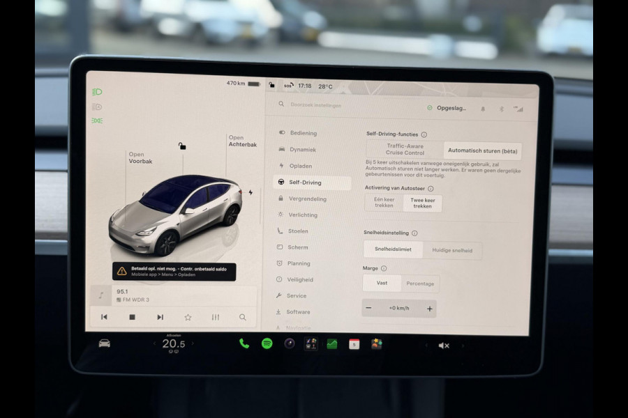 Tesla Model Y Long Range AWD 75 kWh SOH 94%| QUICKSILVER!| TESLA FABRIEKSGARANTIE TOT 04-2028/ 80.000KM | FABRIEKSGARANTIE OP ACCU & AANDRIJFLIJN TOT 2032 OF 192.000 KM | BTW VERREKENBAAR