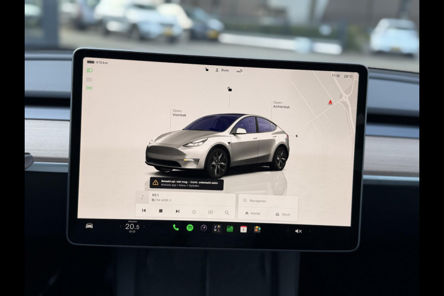 Tesla Model Y Long Range AWD 75 kWh SOH 94%| QUICKSILVER!| TESLA FABRIEKSGARANTIE TOT 04-2028/ 80.000KM | FABRIEKSGARANTIE OP ACCU & AANDRIJFLIJN TOT 2032 OF 192.000 KM | BTW VERREKENBAAR