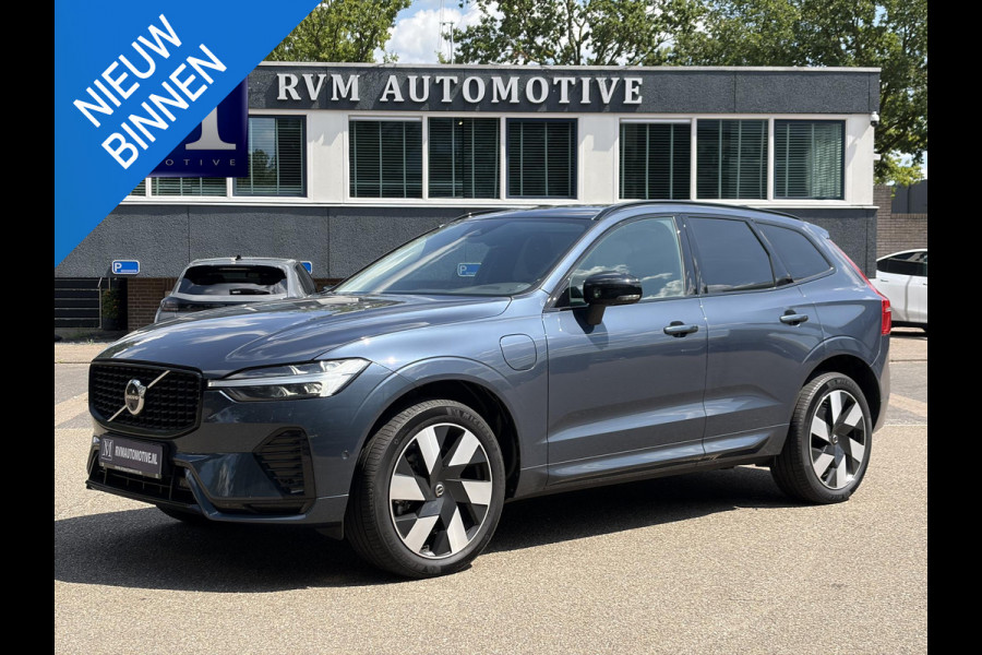 Volvo XC60 Plug-In Hybrid AWD T6 Plus Dark recharge ADAPT. CRUISE CONTROL | TREKHAAK | STUUR & STOEL VERWARMING | PANORAMA DAK | 360 GRADEN CAMERA | ELEK. STOELEN MET GEHEUGEN | HARMAN/KARDON AUDIO