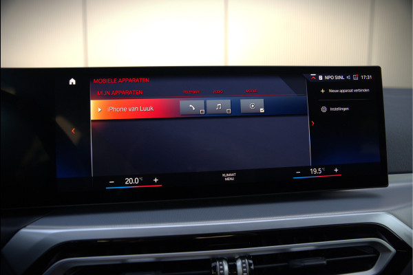 BMW i4 eDrive40 84 kWh | Stoelverwarming | Stuurverwarming | Apple Carplay | Adaptive Cruise Control | Memory Seat | Trekhaak | Camera | Parkeersensoren | Navigatie | Ambiance Verlichting | HIFI | SOH 96.52% |