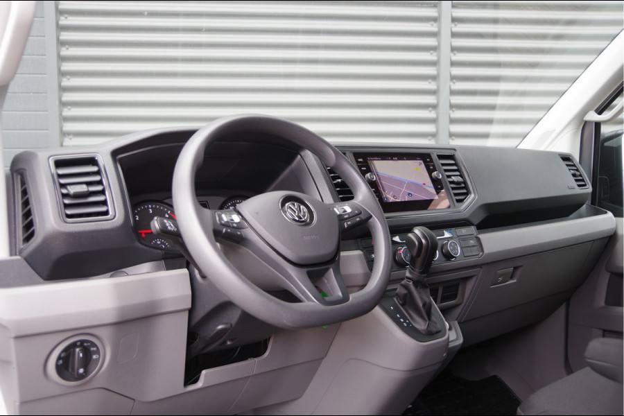 Volkswagen Crafter 35 2.0 TDI L3H3(L2H2) 3-ZITS, 177PK AUT. LED, CAMERA, NAVI, CRUISE, AIRCO, GEVEERDE ERGO COMFORT STOEL