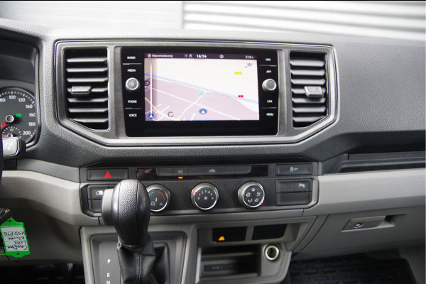 Volkswagen Crafter 35 2.0 TDI L3H3(L2H2) 3-ZITS, 177PK AUT. LED, CAMERA, NAVI, CRUISE, AIRCO, GEVEERDE ERGO COMFORT STOEL