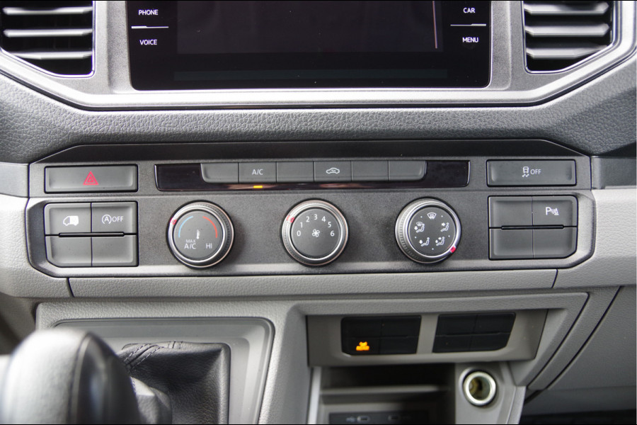 Volkswagen Crafter 35 2.0 TDI L3H3(L2H2) 3-ZITS, 177PK AUT. LED, CAMERA, NAVI, CRUISE, AIRCO, GEVEERDE ERGO COMFORT STOEL
