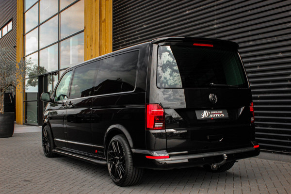 Volkswagen Transporter 2.0 TDI L2H1 CARAVELLE 204PK DC DUBBEL CABINE / ELEK.SCHUIF / FULL OPTIONS / LEDER / FULL BLACK / APPLE CAR