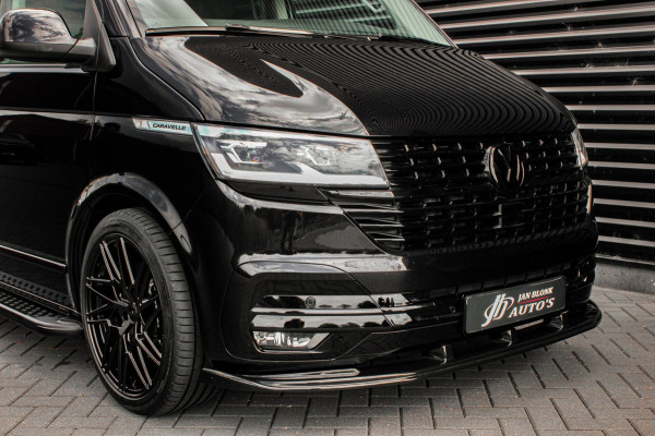 Volkswagen Transporter 2.0 TDI L2H1 CARAVELLE 204PK DC DUBBEL CABINE / ELEK.SCHUIF / FULL OPTIONS / LEDER / FULL BLACK / APPLE CAR