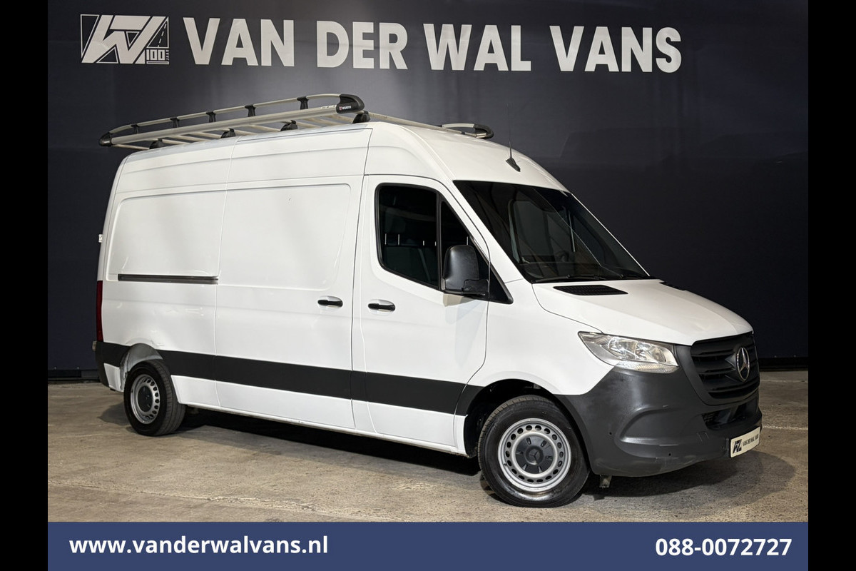 Mercedes-Benz Sprinter 314 CDI 143pk L2H2 Euro6 Airco | Camera | Imperiaal | Trekhaak | Apple Carplay | Cruisecontrol Android Auto, Stoelverwarming, Parkeersensoren, Bijrijdersbank