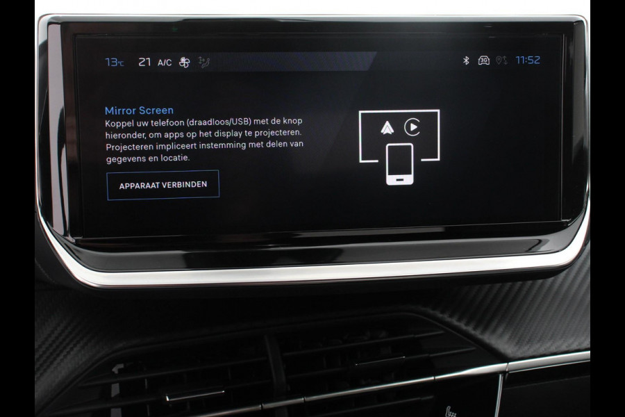 Peugeot 2008 1.2 Hybrid 136 pk Automaat Allure Navigatie Apple Carplay/Android Auto Climate Control Dab Led Parkeer sensoren Cruise Control Stoelverwarming