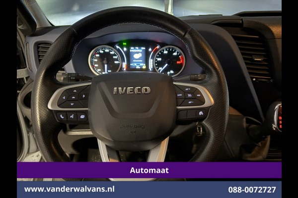 Iveco Daily 35S16 157pk Automaat L3H2 Euro6 Airco | Camera | LED | Cruisecontrol | Chauffeursstoel Parkeersensoren, Bijrijdersbank, 3500kg trekvermogen