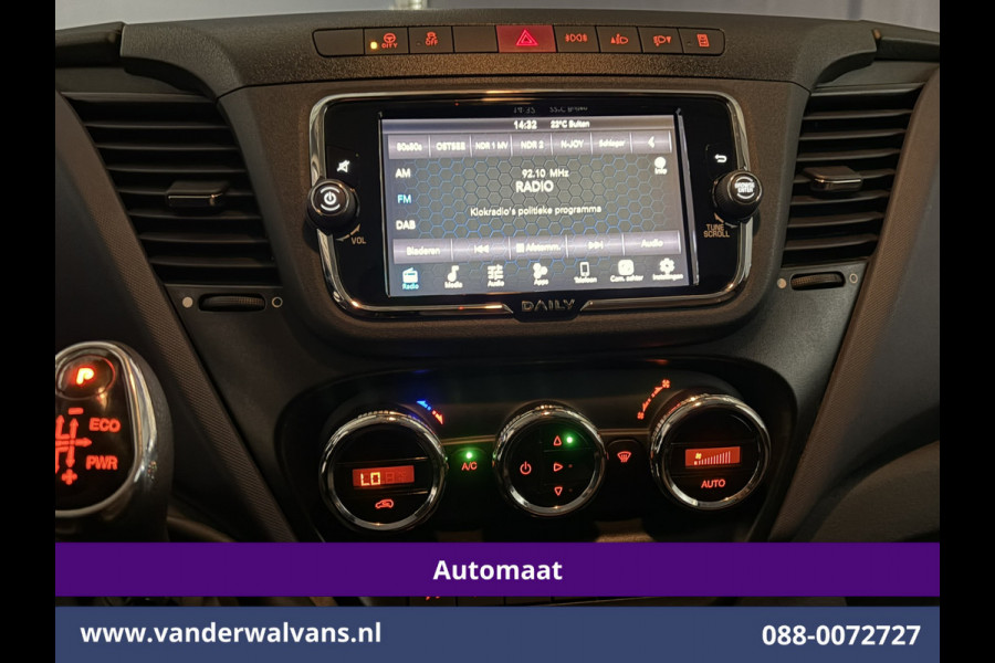 Iveco Daily 35S16 157pk Automaat L3H2 Euro6 Airco | Camera | LED | Cruisecontrol | Chauffeursstoel Parkeersensoren, Bijrijdersbank, 3500kg trekvermogen