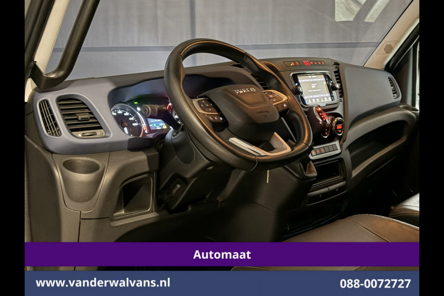Iveco Daily 35S16 157pk Automaat L3H2 Euro6 Airco | Camera | LED | Cruisecontrol | Chauffeursstoel Parkeersensoren, Bijrijdersbank, 3500kg trekvermogen