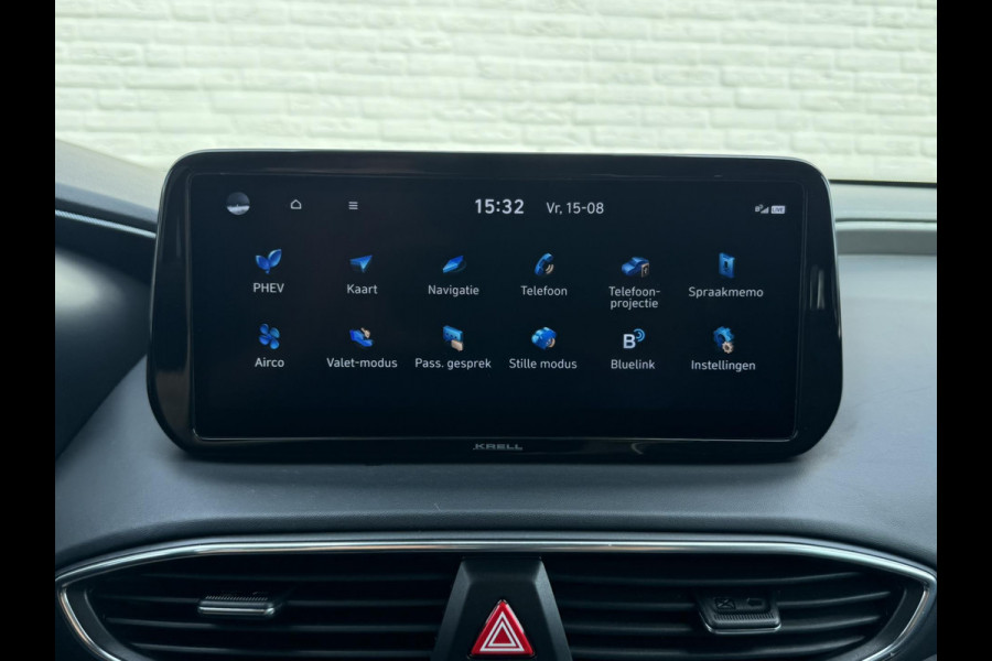 Hyundai Santa Fe 1.6 T-GDI PHEV Premium Adaptive cruise Climate Leder+Stoelventilatie/-verwarming Stuurverwarming Apple/ Android