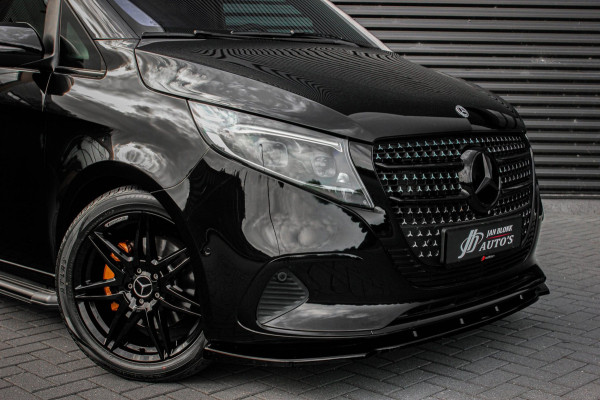 Mercedes-Benz V-Klasse 300d L3 240PK JB-EDITION EXTRA LANG / ELEK- SCHUIFDEUREN / NIGHT EDITION / DUBBEL CABINE DC /STOELVERWAMING