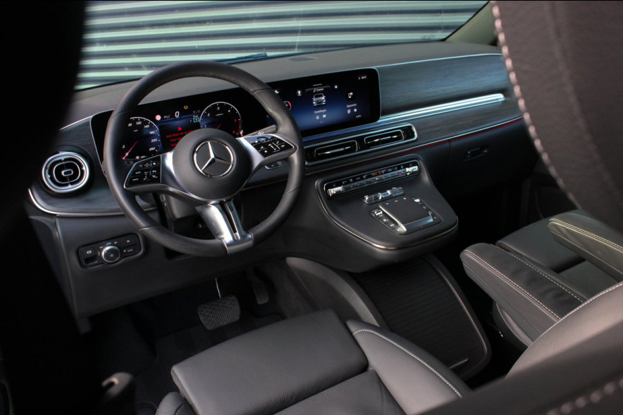 Mercedes-Benz V-Klasse 300d L3 240PK JB-EDITION EXTRA LANG / ELEK- SCHUIFDEUREN / NIGHT EDITION / DUBBEL CABINE DC /STOELVERWAMING