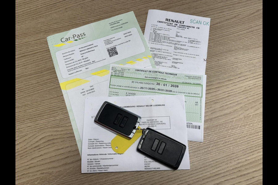 Renault Arkana 1.6 E-Tech Hybrid 145 R.S. Line Leder Stoel Stuurverwarming 360 Camera Navi Carplay