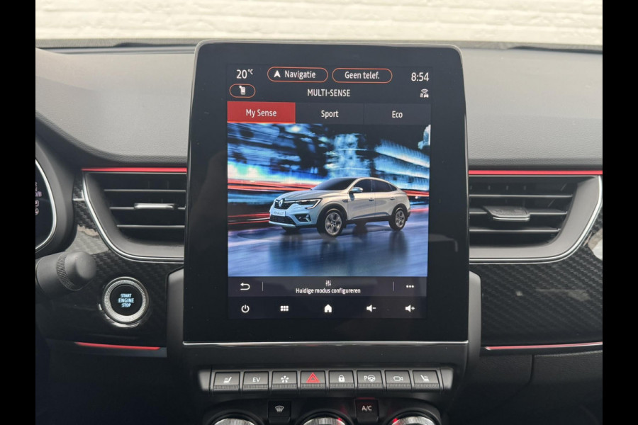 Renault Arkana 1.6 E-Tech Hybrid 145 R.S. Line Leder Stoel Stuurverwarming 360 Camera Navi Carplay