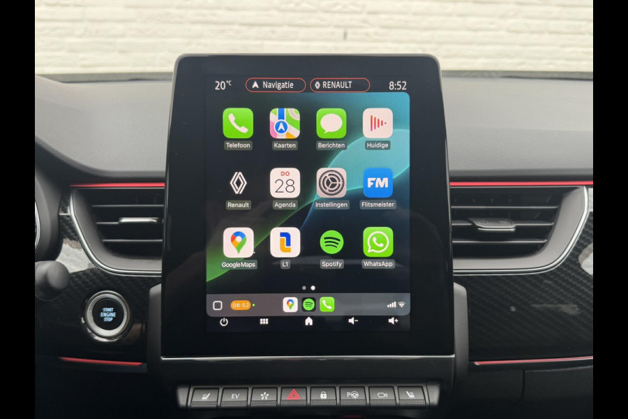 Renault Arkana 1.6 E-Tech Hybrid 145 R.S. Line Leder Stoel Stuurverwarming 360 Camera Navi Carplay