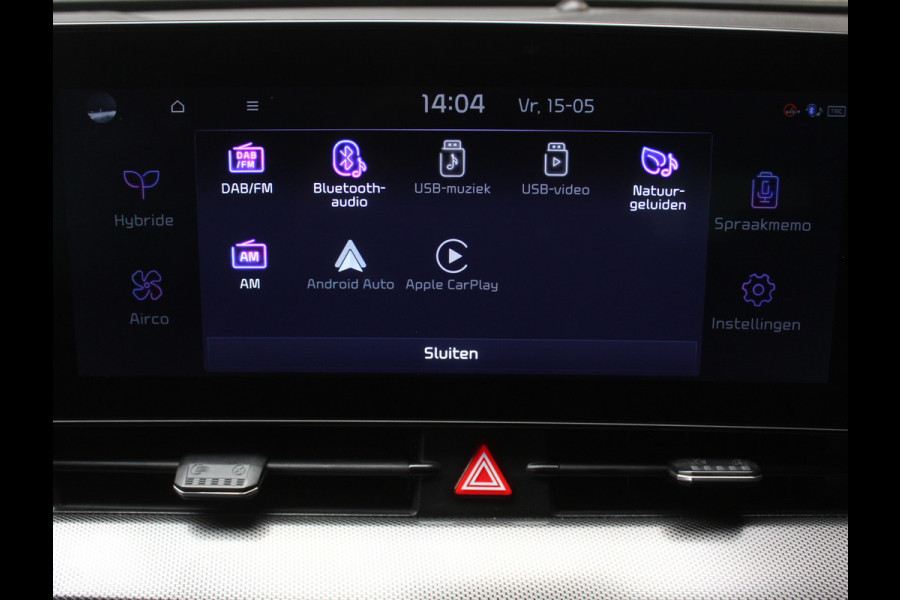 Kia Sportage 1.6 T-GDi Hybrid GT-Line CLIMATE | STOEL/STUURVERW | ELECSTOELVERST | CARPLAY | PANODAK | AFNBTRHAAK | LEDER | DAB | CAMERA | AD