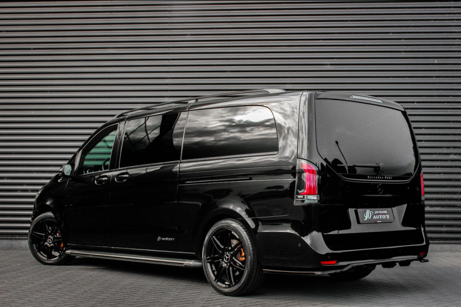 Mercedes-Benz V-Klasse 300d L3 240PK JB-EDITION EXTRA LANG / ELEK- SCHUIFDEUREN / NIGHT EDITION / DUBBEL CABINE DC /STOELVERWAMING