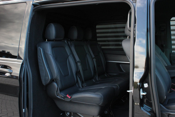 Mercedes-Benz V-Klasse 300d L3 240PK JB-EDITION EXTRA LANG / ELEK- SCHUIFDEUREN / NIGHT EDITION / DUBBEL CABINE DC /STOELVERWAMING