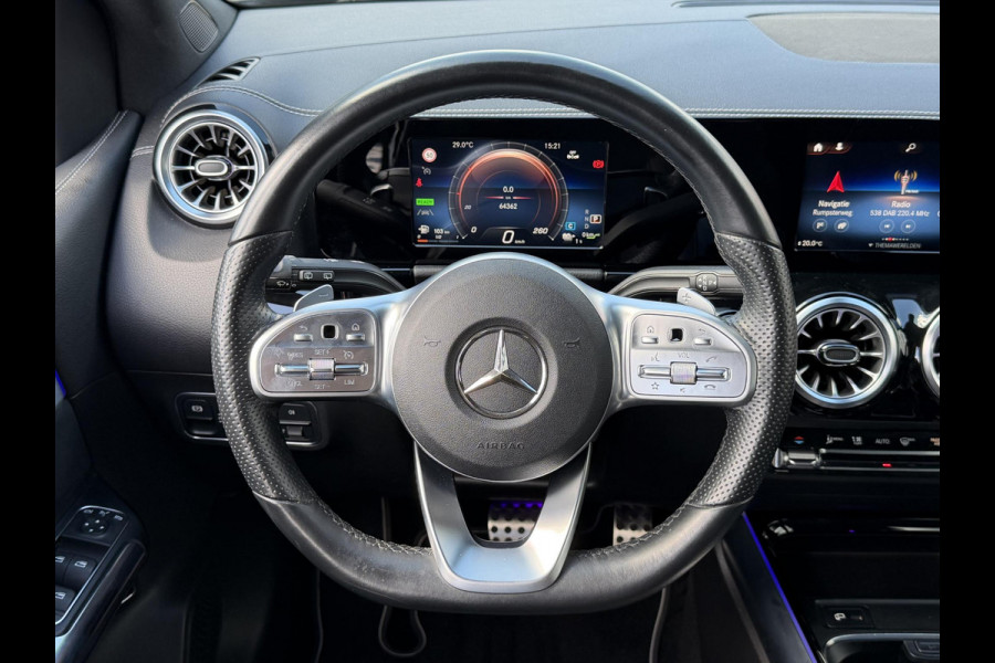 Mercedes-Benz B-Klasse 250 e AMG Line 18''/Dodehoek/Camera/Navigatie/Sfeerverlichting/PDC/Stoelverwarming