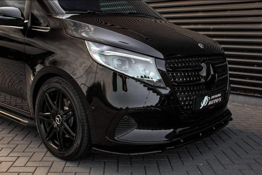 Mercedes-Benz V-Klasse 300d L3 240PK JB-EDITION EXTRA LANG INCL. BTW EN BPM / ELEK- SCHUIFDEUREN / NIGHT EDITION / 8-PERSOONS