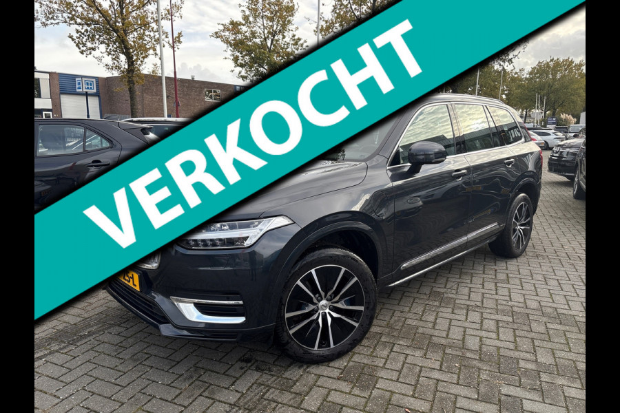 Volvo XC90 2.0 T8 Recharge AWD Inscription Expression 7persoons /SOH 89%/leer/navi/camera/boeken