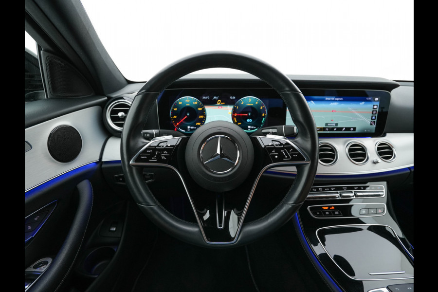 Mercedes-Benz E-Klasse 300 de Exclusive Line (Plug-in) {SoH-96%} (INCL.BTW) Aut. *LEATHER-FABRIC | FULL-LED | AMBIENTLIGHT | CAMERA | WIDESCREEN-DIGI-COCKPIT | NAVI-FULLMAP | HEATED-SPORTSEATS | PRIVACY-GLASS | SHIFTPADDLES | ECC | PDC | CRUISE | 19''ALU*