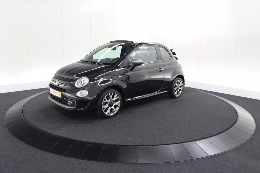 Fiat 500C 1.0 Hybrid Sport | Elektrisch Vouwdak | Apple Carplay | Climate Control | Parkeersensoren