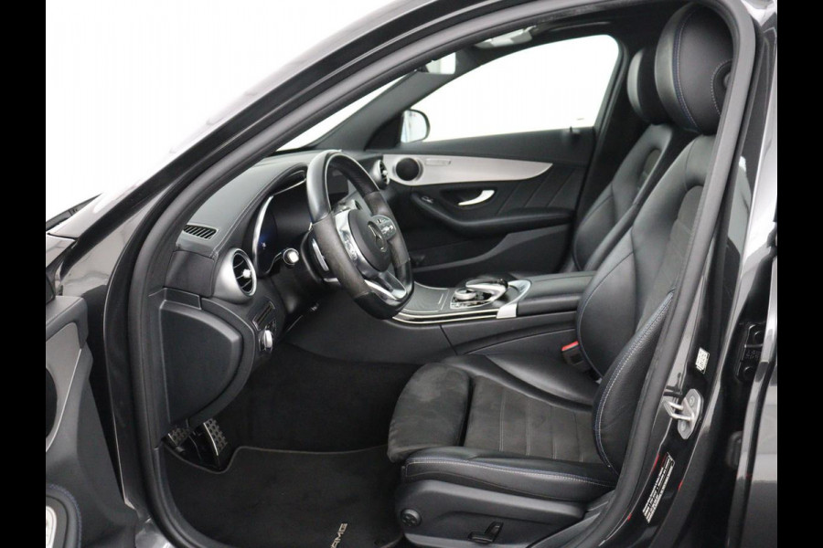 Mercedes-Benz C-Klasse Estate 300 e Business Solution AMG Limited | SOH 86,1% | Panoramadak | Trekhaak | 360 Camera | Stoelverwarming | Cruise control | Navigatie | Climate control | Bluetooth | DAB+ | Carplay | Sfeerverlichting |