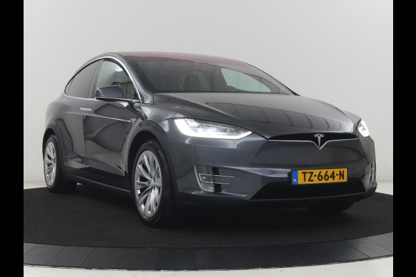 Tesla Model X 100D 6p. | SOH 86,1% | Stuur/stoel verwarming | Leder | Memory | Sfeerverlichting | Adaptive cruise | Climate control | Camera | Park assist | Trekhaak |