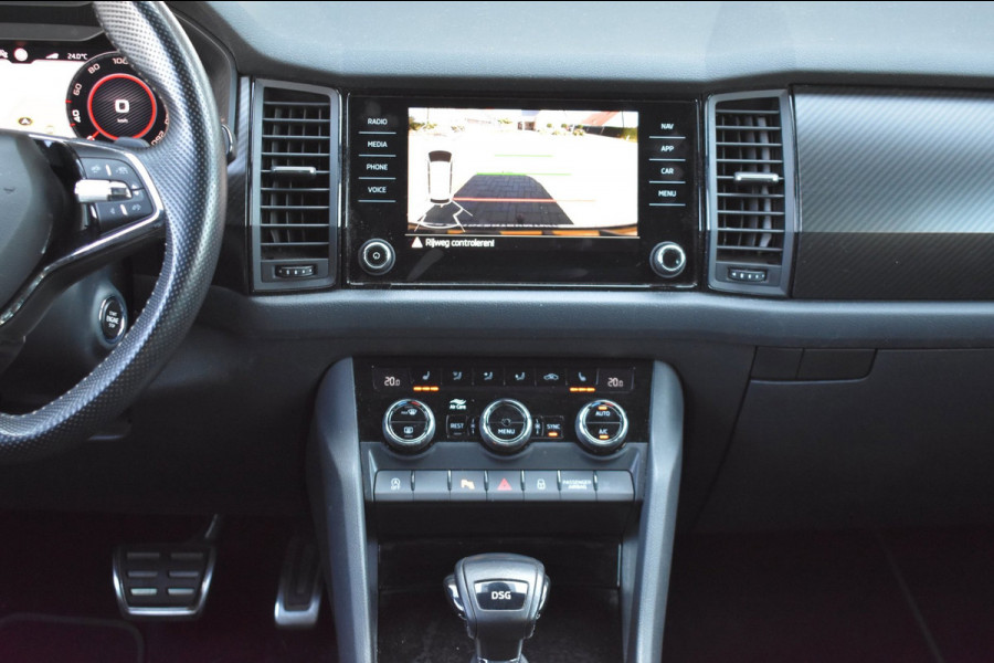 Škoda Kodiaq 1.5 TSI Sportline Business 7p. | TREKHAAK | CANTON | CAMERA | NAP | DEALER ONDERHOUDEN | KEYLESS | STOELVERWARMING