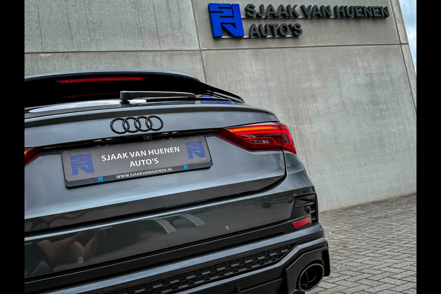 Audi Q3 Sportback 35TFSI 150pk S-Tronic Competition S Edition S-Line Pano|Leder/Alcantara|B&O|Matrix|ACC|Black|Trekh|Ambiance|RSQ3