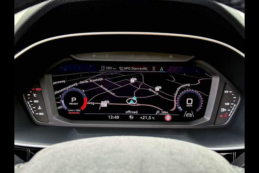 Audi Q3 Sportback 35TFSI 150pk S-Tronic Competition S Edition S-Line Pano|Leder/Alcantara|B&O|Matrix|ACC|Black|Trekh|Ambiance|RSQ3