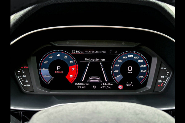 Audi Q3 Sportback 35TFSI 150pk S-Tronic Competition S Edition S-Line Pano|Leder/Alcantara|B&O|Matrix|ACC|Black|Trekh|Ambiance|RSQ3