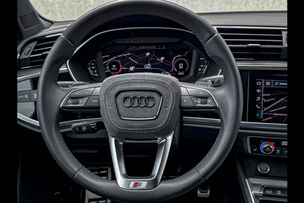 Audi Q3 Sportback 35TFSI 150pk S-Tronic Competition S Edition S-Line Pano|Leder/Alcantara|B&O|Matrix|ACC|Black|Trekh|Ambiance|RSQ3